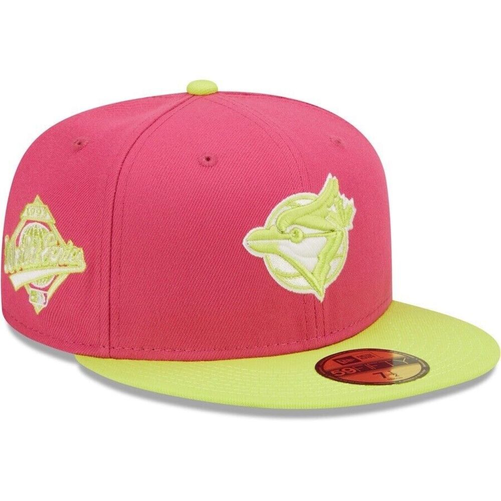 New Era 59FIFTY Toronto Blue Jays 1993 World Series Hat Pink 7 7/8